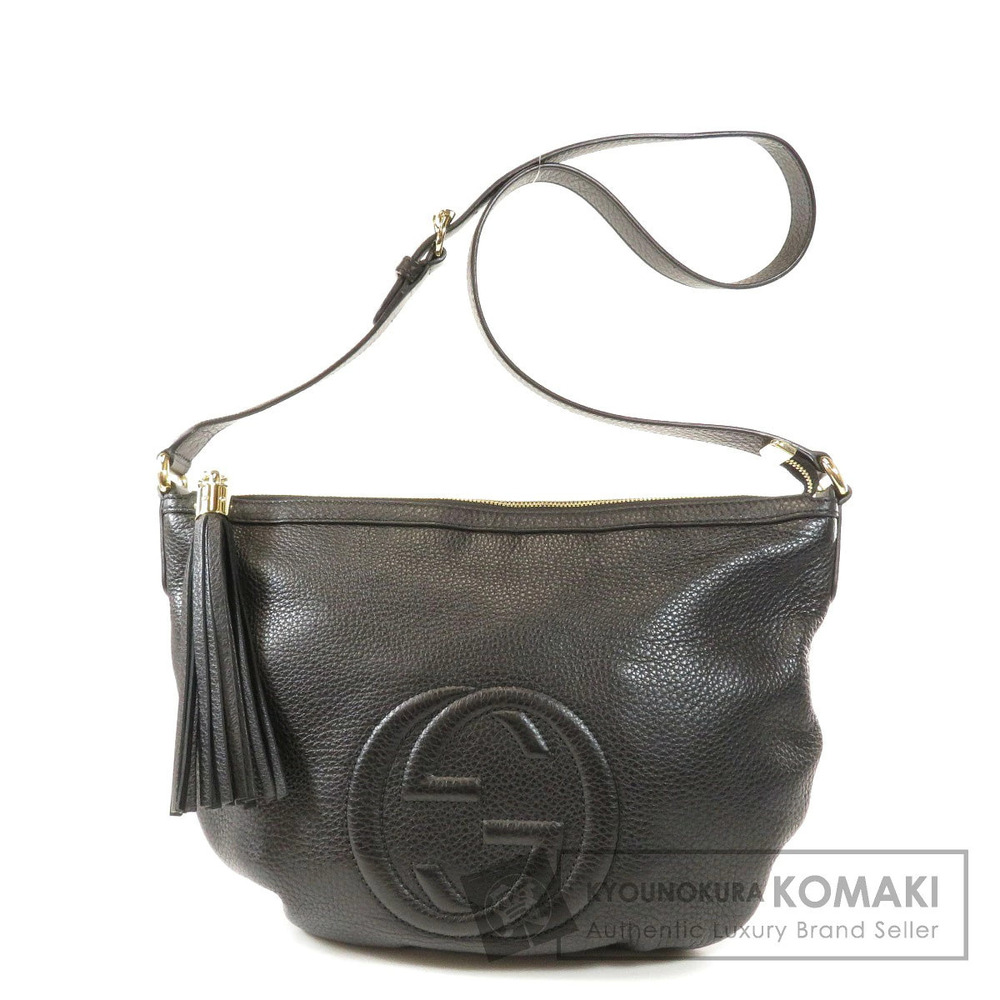 Gucci Soho Interlocking GG Shoulder Bag Calfskin
